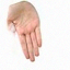 Hand comparison 2, baseline, original sample 0_4_84.png, finger-count error marked in the paper grid